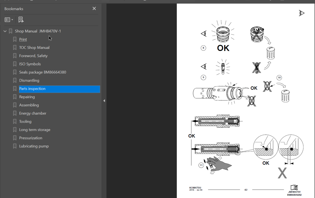 JMHB470V-1 Shop Manual