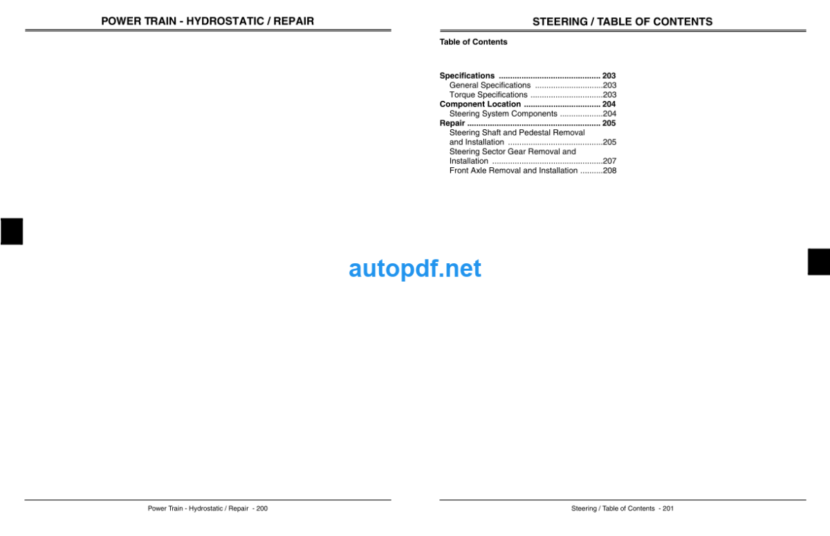 14542GS 1642HS and 17542HS Sabre Lawn Tractor Technical Manual (TM1948)