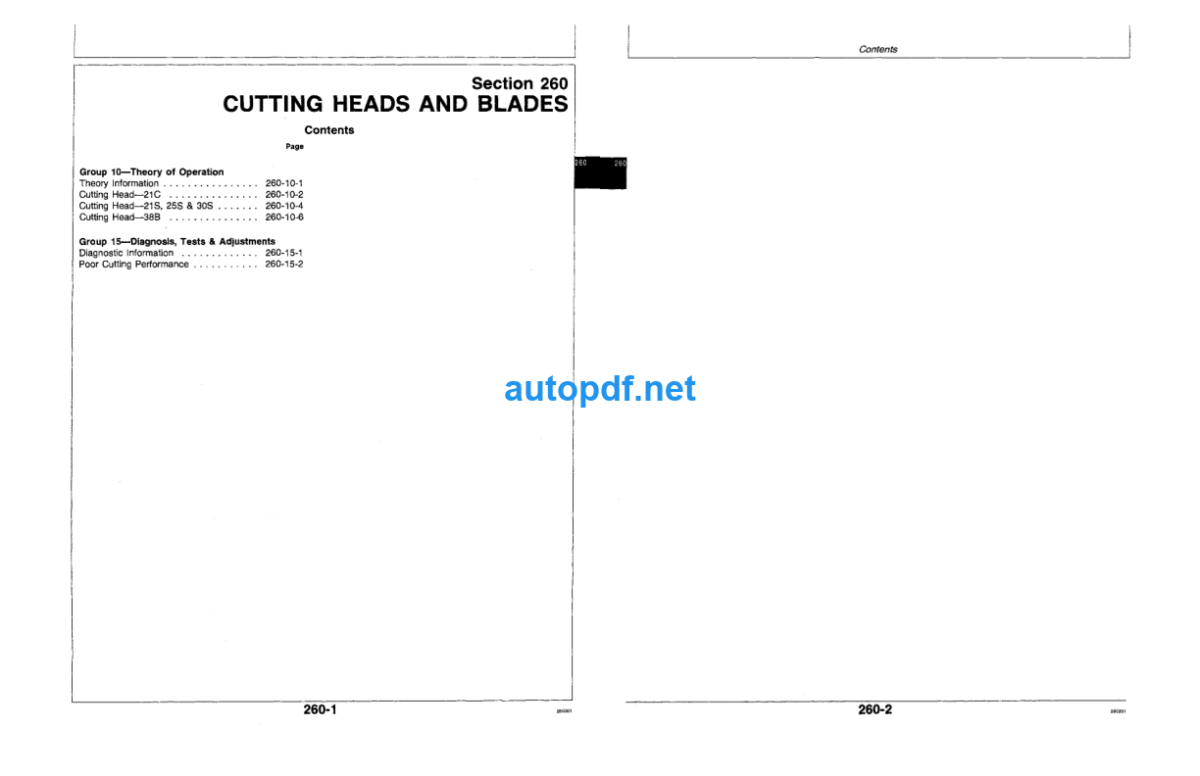 21C 21S 25S 30S 38B Gasoline Line Trimmers and Brush Cutters Technical Manual (TM1494)