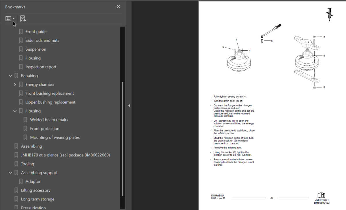 JMHB170H-1 (SEN06675-00) Shop Manual