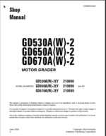 GD530A(W)-2 GD650A(W)-2 GD670A(W)-2 Shop Manual