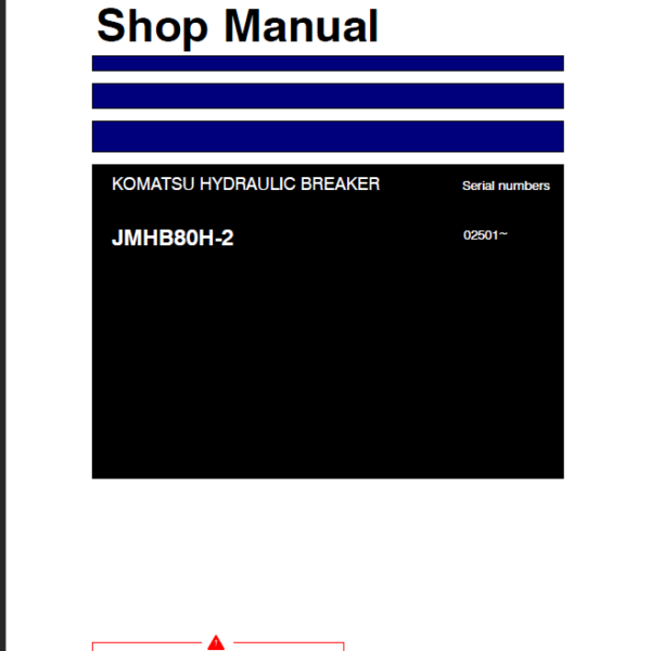 JMHB80H-2 (SEN06929-01) Shop Manual