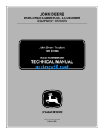 100 Series Tractors Technical Manual (TM2328)