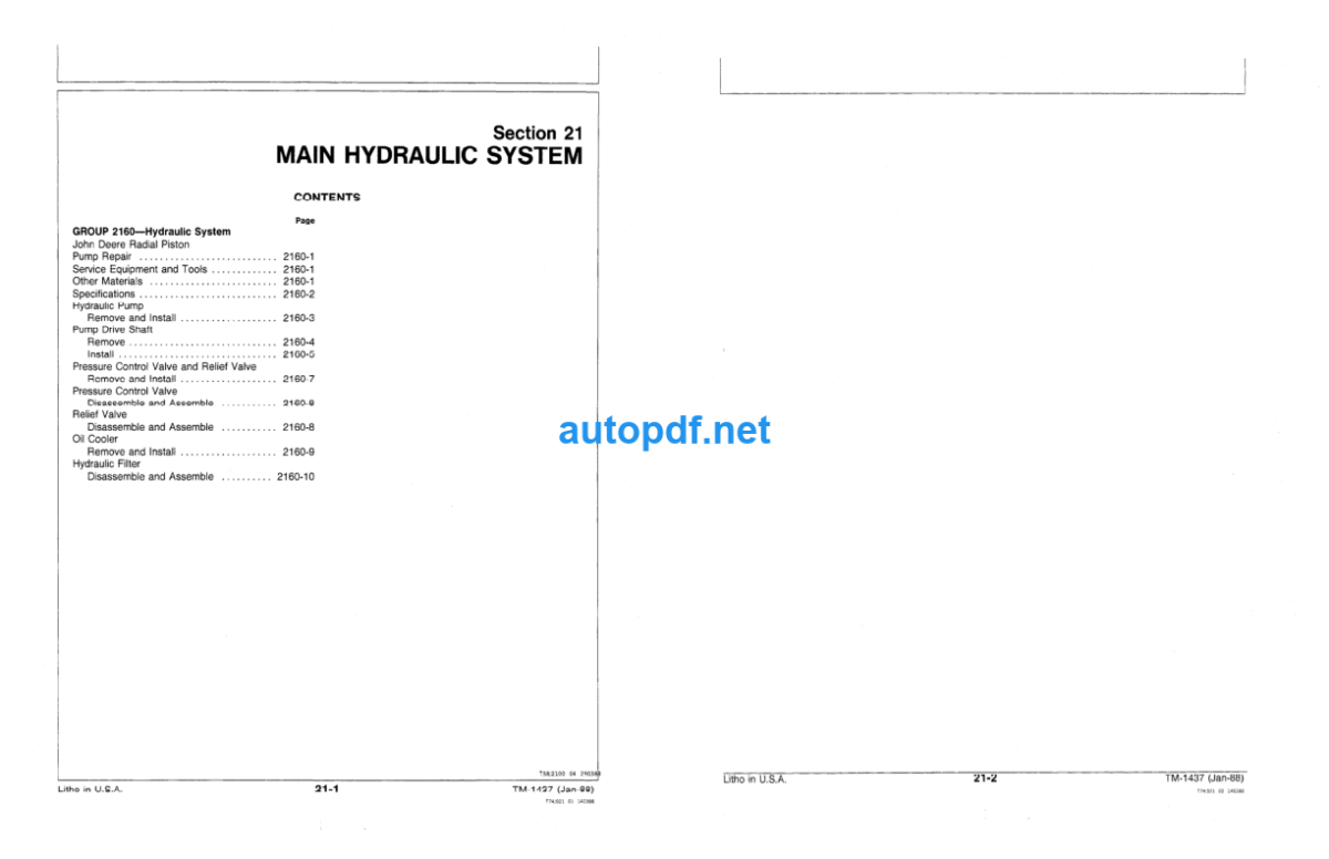 340D and 440D Skidder 448D Grapple Skidder Repair Technical Manual (TM1437)