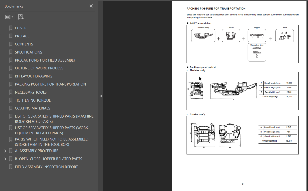 BR550JG-1 (GEN00030-01) Shop Manual