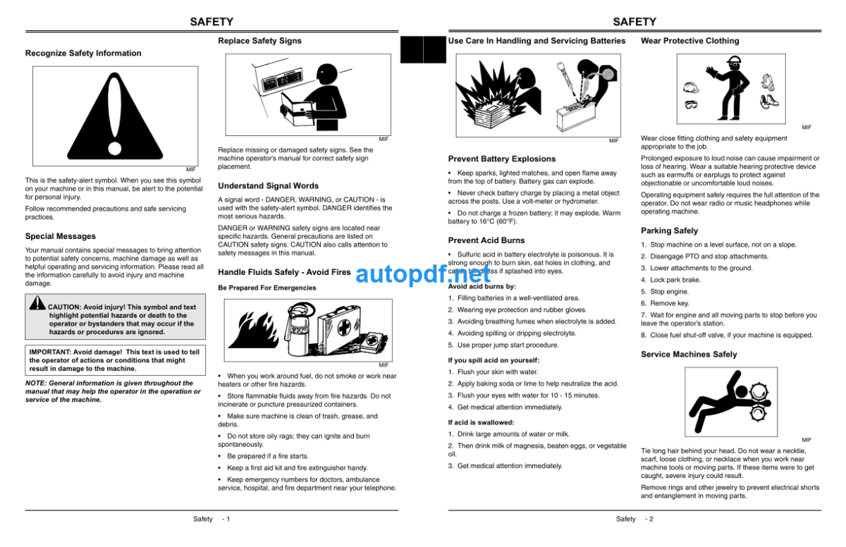 100 Series Tractors Technical Manual (TM2328)