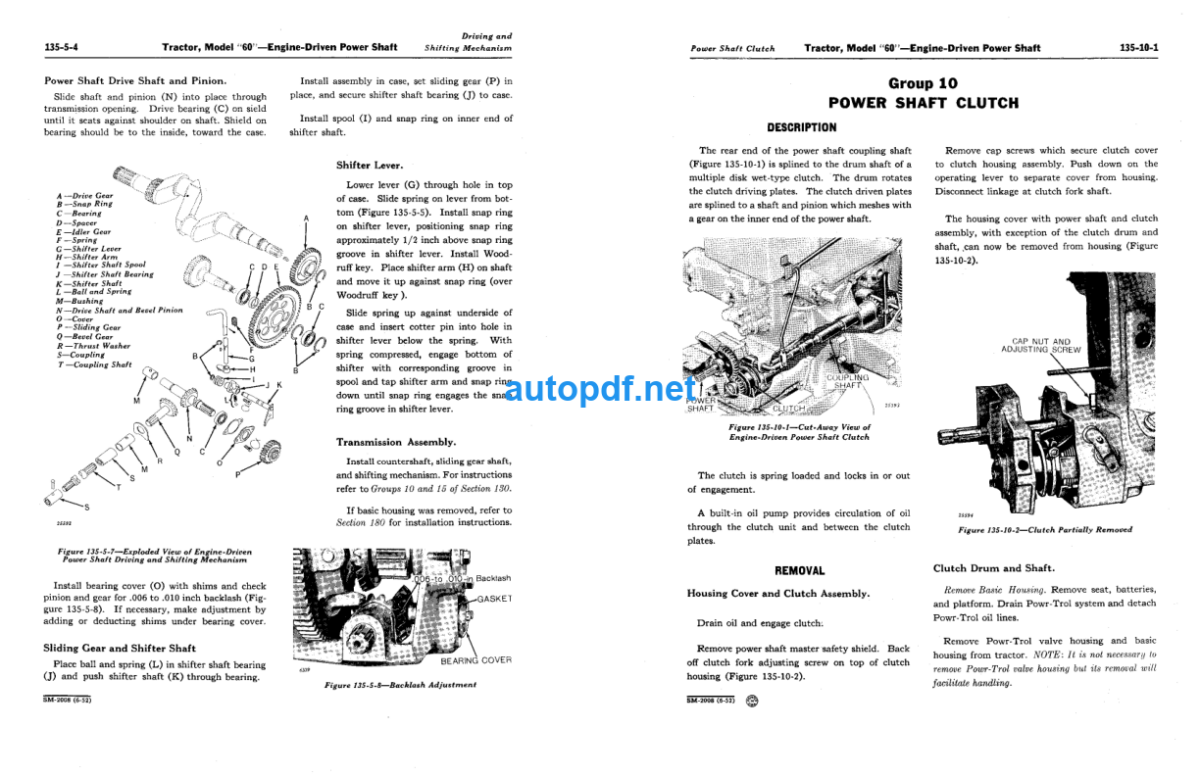 60 Series Tractor Service Manual (SM2008)