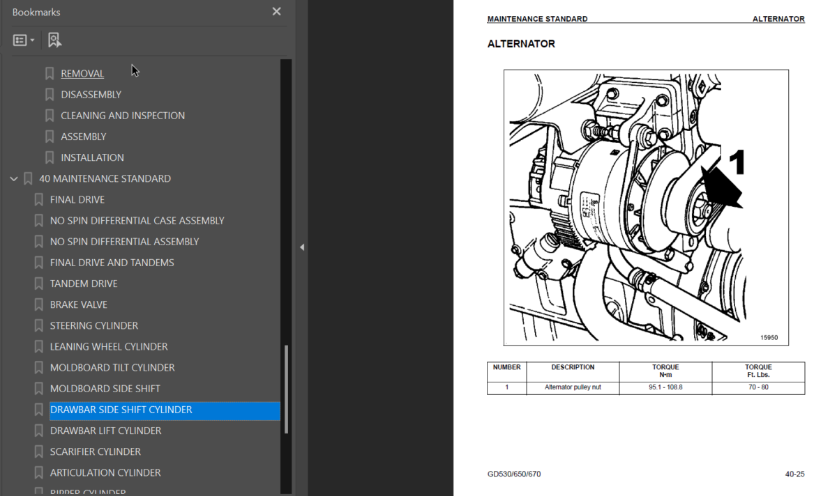 GD530A(W)-2 GD650A(W)-2 GD670A(W)-2 Shop Manual