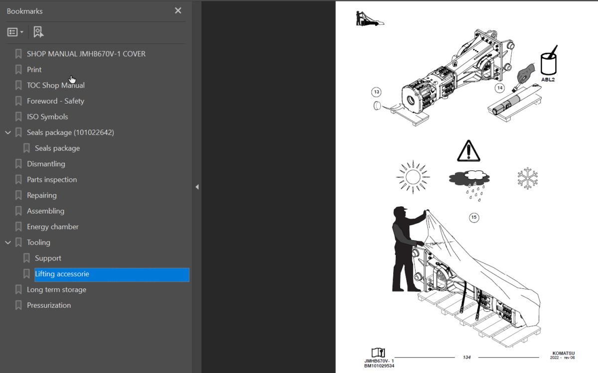 JMHB670V-1 Shop Manual