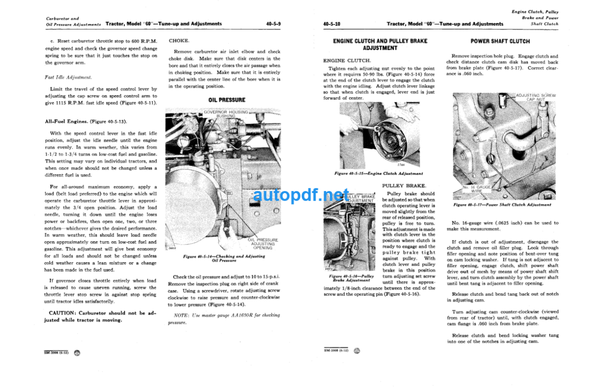 60 Series Tractor Service Manual (SM2008)