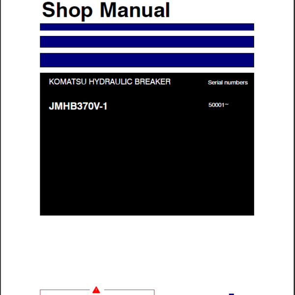 JMHB370V-1 (SEN06684-00) Shop Manual