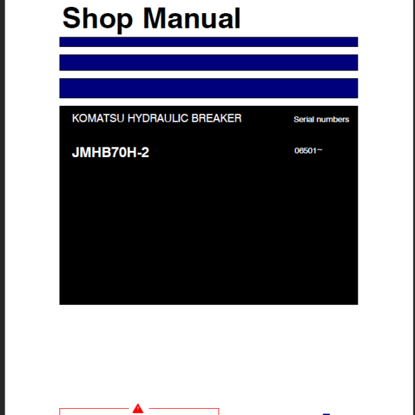 JMHB70H-2 (SEN06928-01) Shop Manual