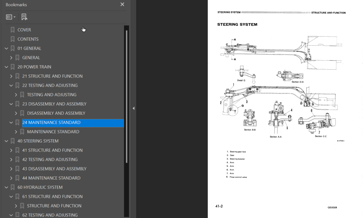 GD500R-1 Shop Manual