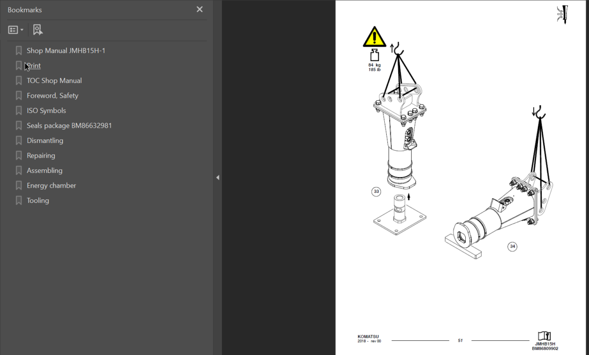 JMHB15H-1 (SEN06666-00) Shop Manual