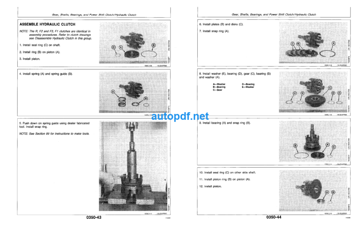 84 Loader Repair Technical Manual (TM1398)