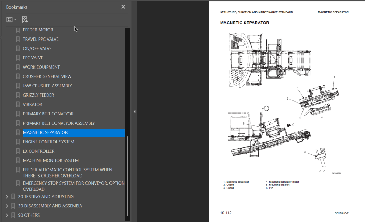 BR100JG-2 Shop Manual