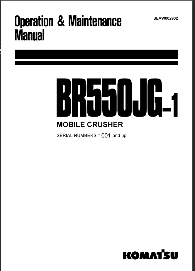 BR550JG-1 (SEAW002902) Shop Manual