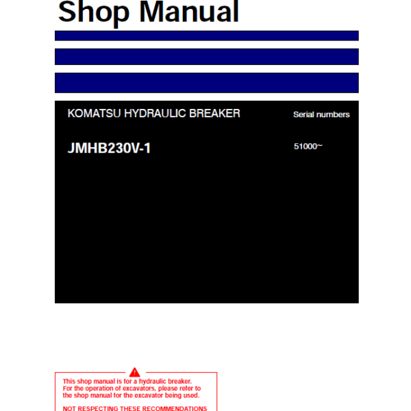 JMHB230V-1 (SEN06683-04) Shop Manual