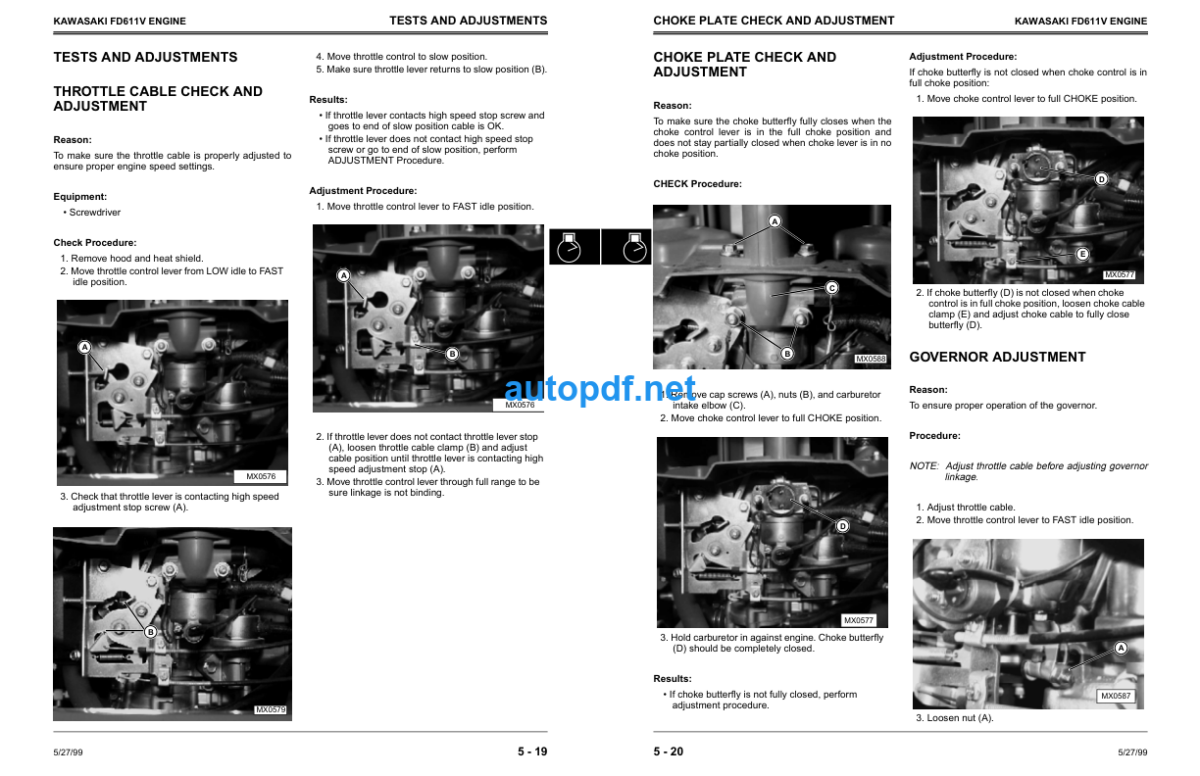 325 335 and 345 Lawn and Garden Tractors Technical Manual (TM1760)