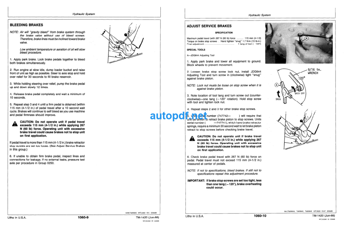 210C 310C 315C Backhoe Loaders Repair Technical Manual (TM1420)