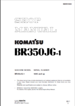 BR350JG-1 Shop Manual