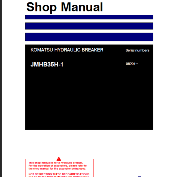 JMHB35H-1 Shop Manual