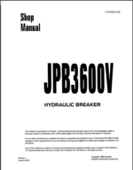 JPB3600V Shop Manual