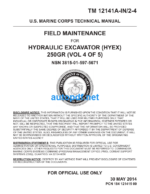 250G Hydraulic Excavator Technical Manual VOL 4 OF 5 (TM12141A-IN2-4)