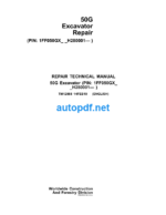 50G Excavator Repair Technical Manual (TM12888)