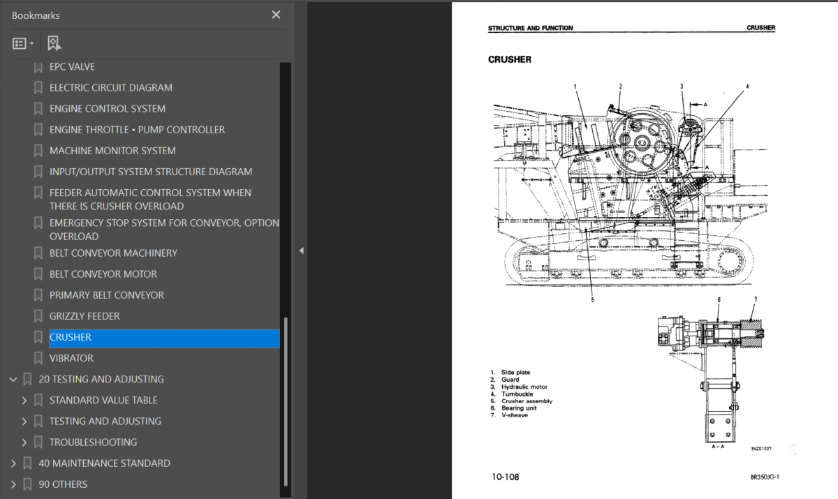 BR350JG-1 Shop Manual