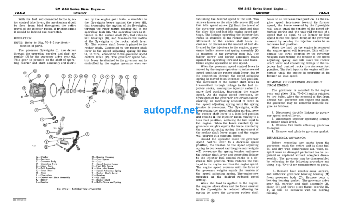 2-53 Series Diesel Engine for John Deere Tractors SERVICE MANUAL