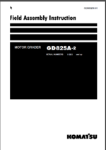 GD825A-2 (GEN00256-01) Shop Manual