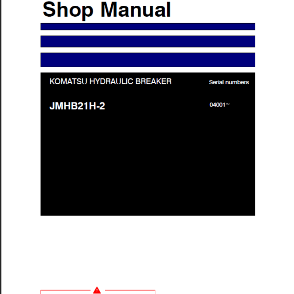 JMHB21H-2 (SEN06924-01) Shop Manual