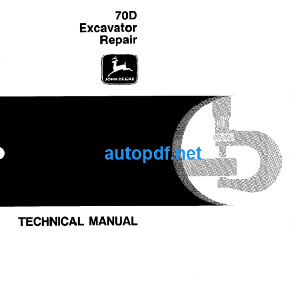 70D Excavator Repair Technical Manual (TM1408)