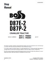 D87E-2D87P-2 Shop Manual