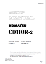 CD110R-2 Shop Manual