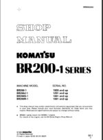 BR200-1 SERIES Shop Manual