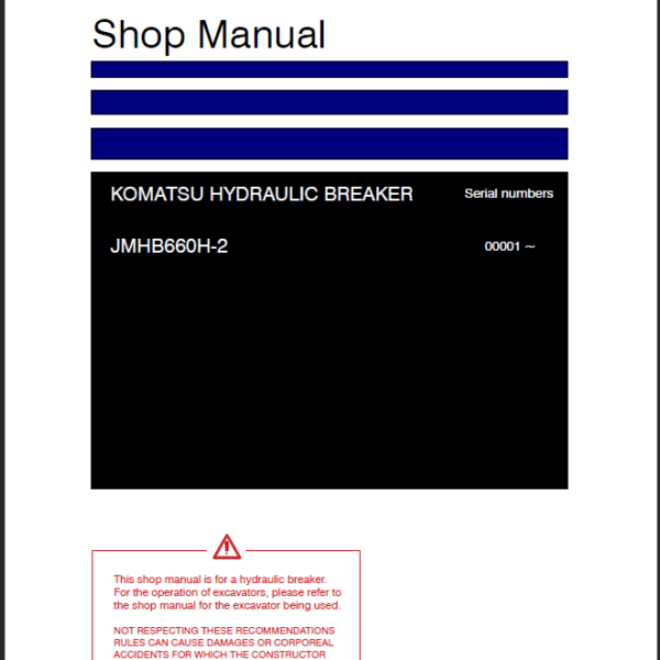 JMHB660H-2 Shop Manual