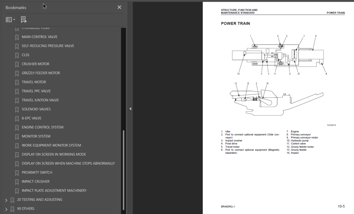 BR480RG-1 Shop Manual