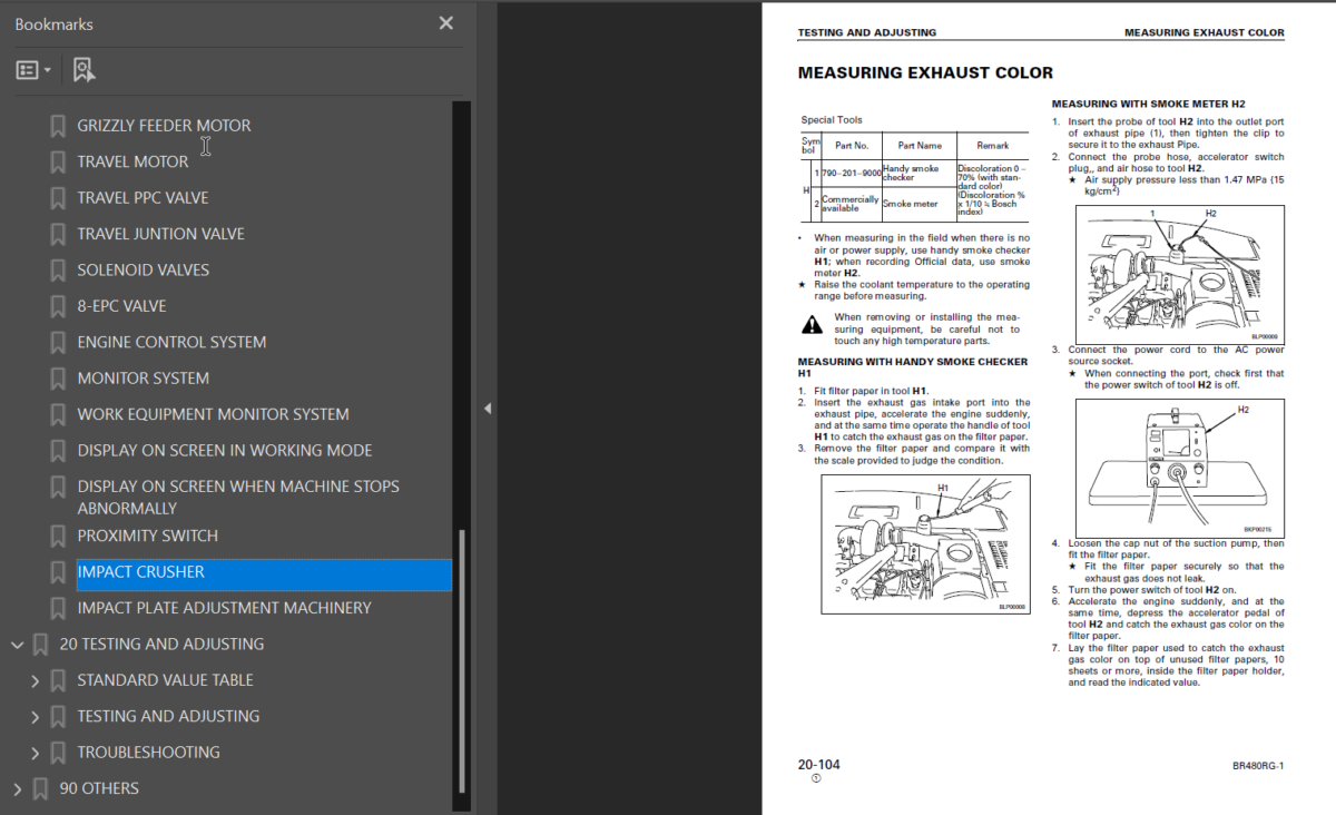 BR480RG-1 Shop Manual