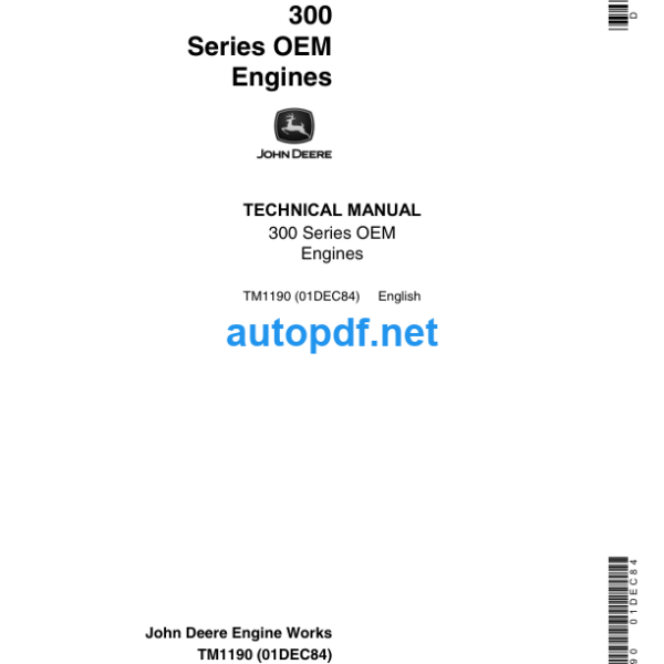 300 Series OEM Engines Technical Manual