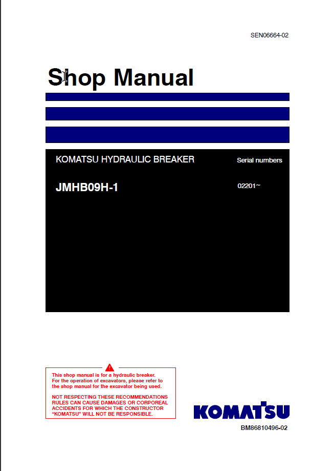 JMHB09H-1 Shop Manual