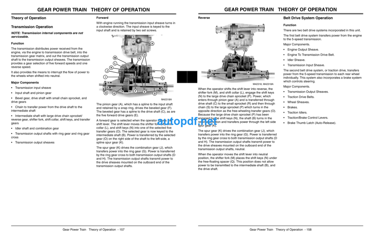 7G18 Commercial Walk-Behind Mower Technical Manual (TM2220)