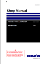 JMHB470V-1 (SEN06685-04) Shop Manual