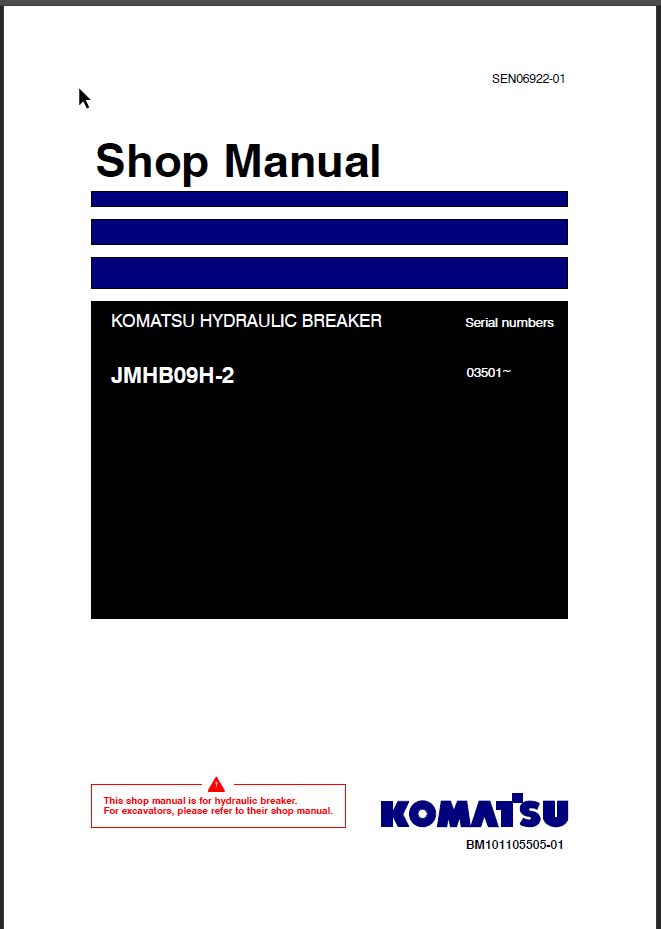 JMHB09H-2 (SEN06922-01) Shop Manual