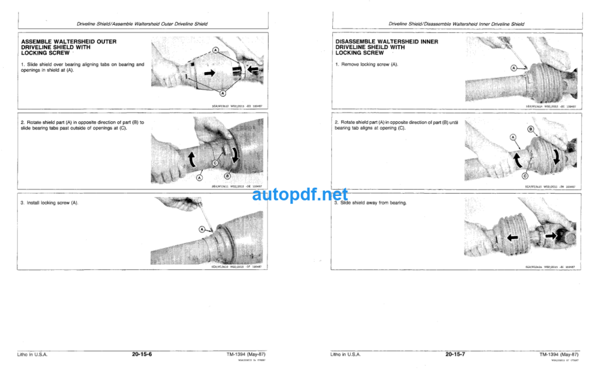 3 6 8 & 9 Series Rotary Cutters Technical Manual (TM1394)