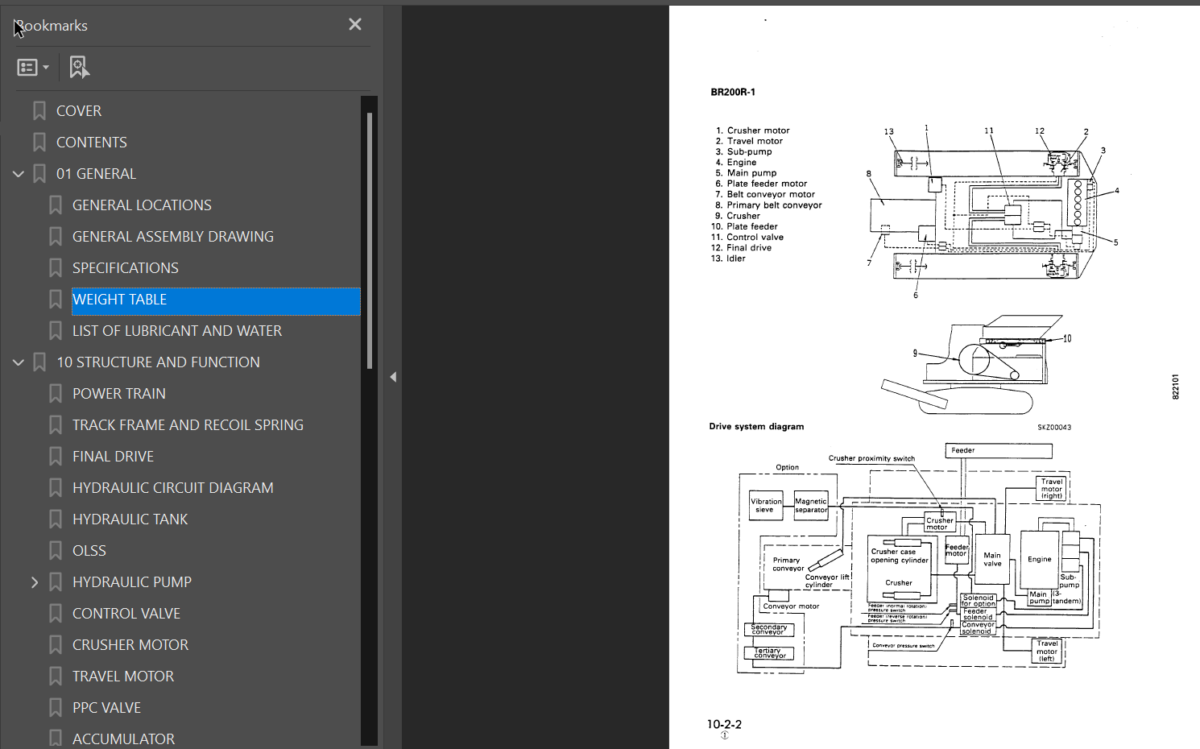 BR200-1 SERIES Shop Manual