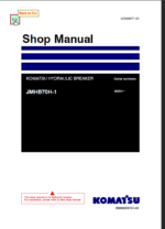 JMHB70H-1 Shop Manual