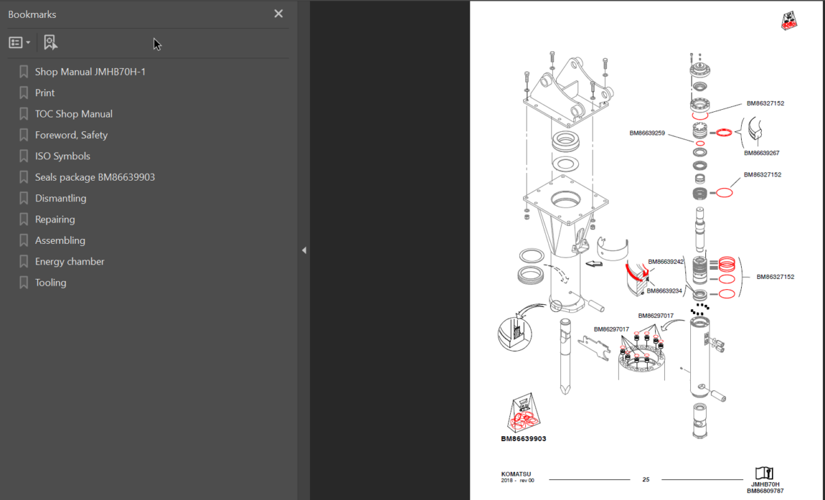 JMHB70H-1 Shop Manual