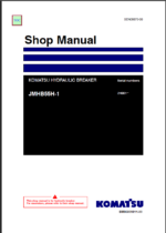 JMHB55H-1 (SEN06670-00) Shop Manual